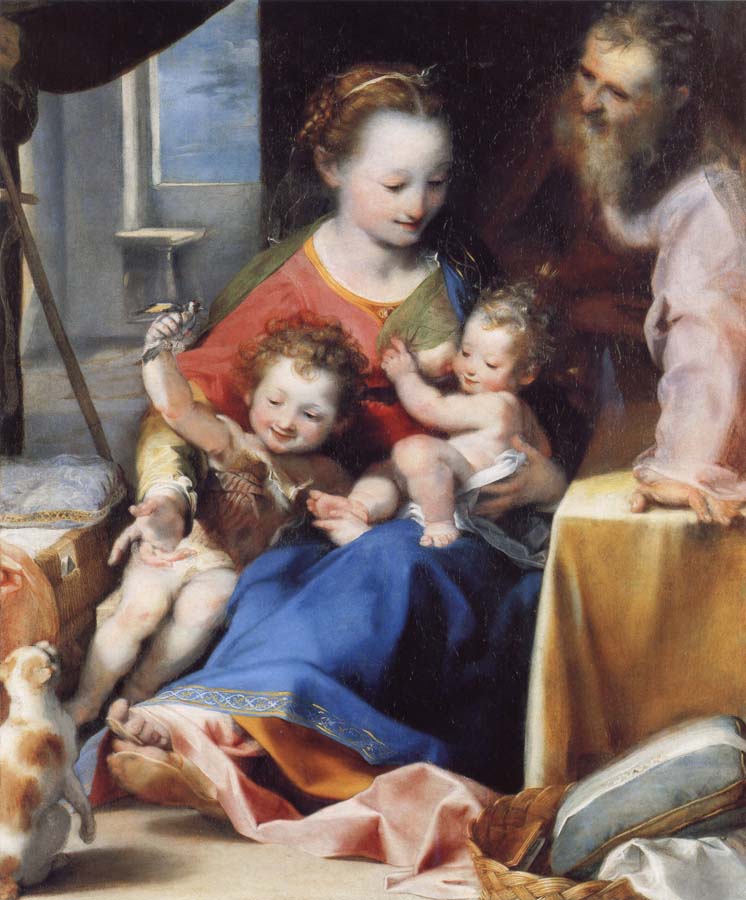 The Madonna and Child with Saint Joseph and the Infant Baptist